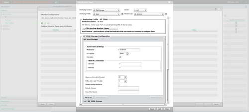 Monitor the health and performance of any HP 3PAR storage system, including disk space usage, processor utilization, I/Os on the disks/controller nodes/volumes, and much more.